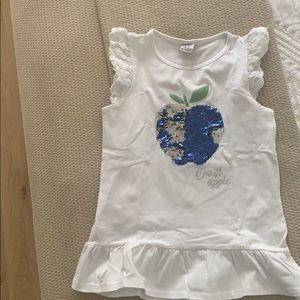 Sequin Cotton t-shirt.